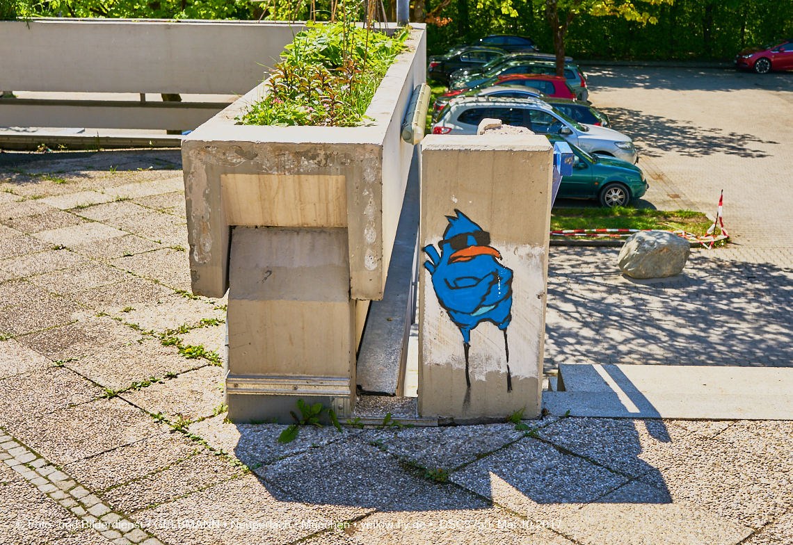 21.03.2017 - Abrissbaustelle Quiddezentrum in Neuperlach